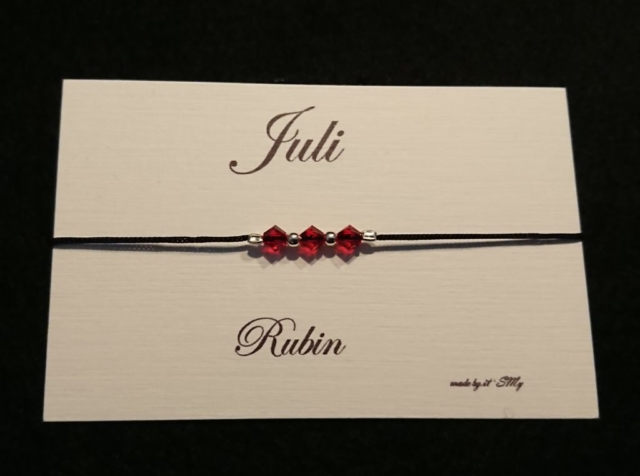 Geburtsstein Armband Juli